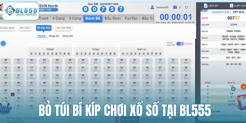 Bỏ túi bí kíp chơi xổ số tại BL555